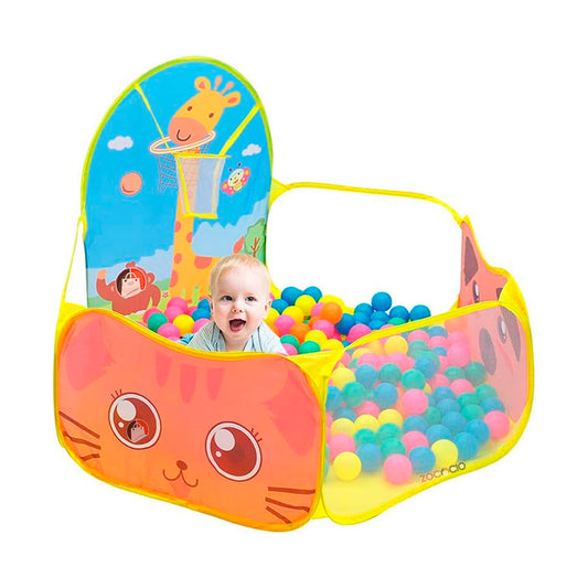 Piscina Infantil Plegable Animal+50 Pelotas